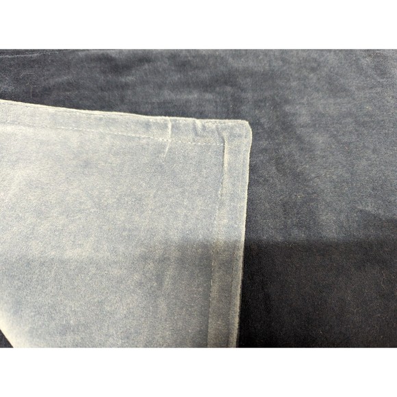 VTG Placemats Set Velvet Velour Reversible Blue Royal Baby  VTG Placemats Set Velvet Velour Reversible Blue Royal Baby Retro Elegant Classic